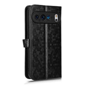 For Google Pixel 9 Honeycomb Dot Texture Leather Phone Case(Black)