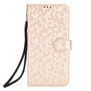 For Google Pixel 9 Honeycomb Dot Texture Leather Phone Case(Gold)