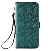 For Google Pixel 9 Honeycomb Dot Texture Leather Phone Case(Green)