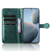 For Xiaomi Redmi K70 5G / K70 Pro 5G Honeycomb Dot Texture Leather Phone Case(Green)