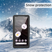 For Google Pixel 7a RedPepper Shockproof IP68 Water-resistant PC + TPU Protective Case(Black)