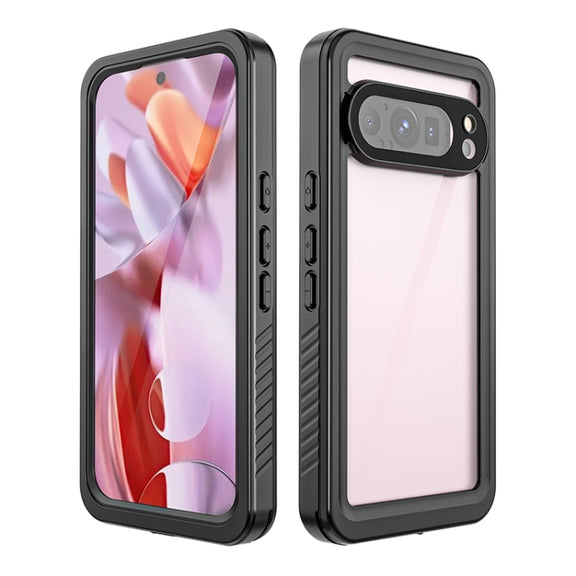 For Google Pixel 9 Pro RedPepper Shockproof IP68 Water-resistant PC + TPU Protective Case(Black)