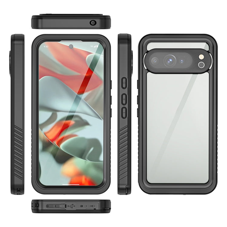 For Google Pixel 9 Pro XL RedPepper Shockproof IP68 Water-resistant PC + TPU Protective Case(Black)