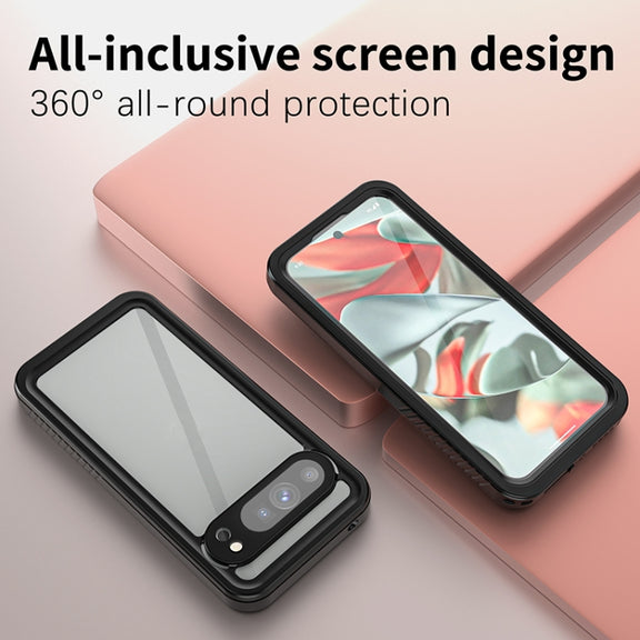 For Google Pixel 9 Pro XL RedPepper Shockproof IP68 Water-resistant PC + TPU Protective Case(Black)