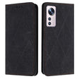 For Xiaomi 12 Lite Ethnic Embossed Adsorption Leather Phone Case(Black) - Xiaomi Cases by PMC TechLife | Online Shopping South Africa | PMC TechLife | Buy Now Pay Later Mobicred