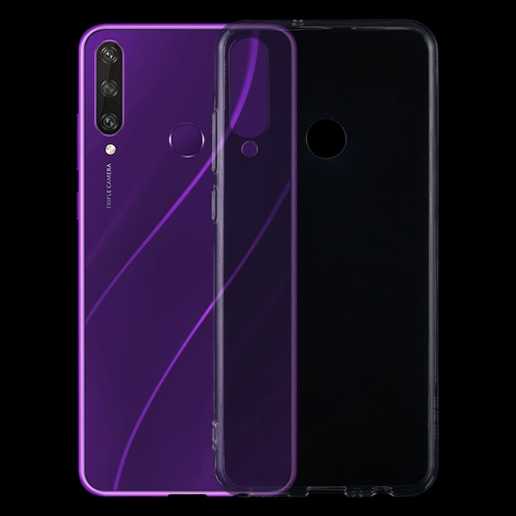 For Huawei Y6p 0.75mm Ultra-thin Transparent TPU Soft Protective Case