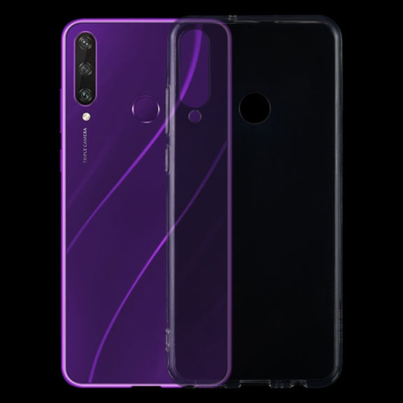 For Huawei Y6p 0.75mm Ultra-thin Transparent TPU Soft Protective Case