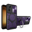 For Xiaomi Redmi Note 12S 4G CD Texture Sliding Camshield Magnetic Holder Phone Case(Purple) - Xiaomi Cases by PMC TechLife | Online Shopping South Africa | PMC TechLife | Buy Now Pay Later Mobicred