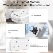 Yesido MC-15 PD+QC 3.0 3250W Home High Power Fast Charging Socket, Plug Type:UK Plug(White)