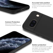 For Google Pixel 8a IMAK UC-3 Series Shockproof Frosted TPU Phone Case(Black)