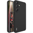 For Samsung Galaxy S24+ 5G IMAK UC-3 Series Shockproof Frosted TPU Phone Case(Black) - free shipping - PMC Jewellery - Order now!