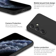 For Samsung Galaxy S24+ 5G IMAK UC-3 Series Shockproof Frosted TPU Phone Case(Black)