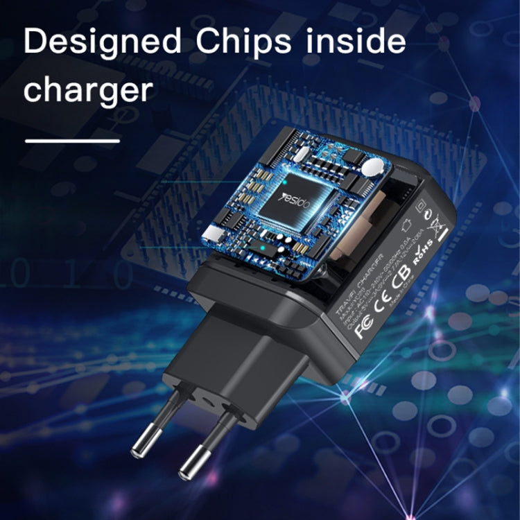 Yesido YC-29 PD 25W Type-C Port Fast Charger(EU Plug)