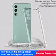 For Meizu 20 5G imak Shockproof Airbag TPU Phone Case(Transparent)