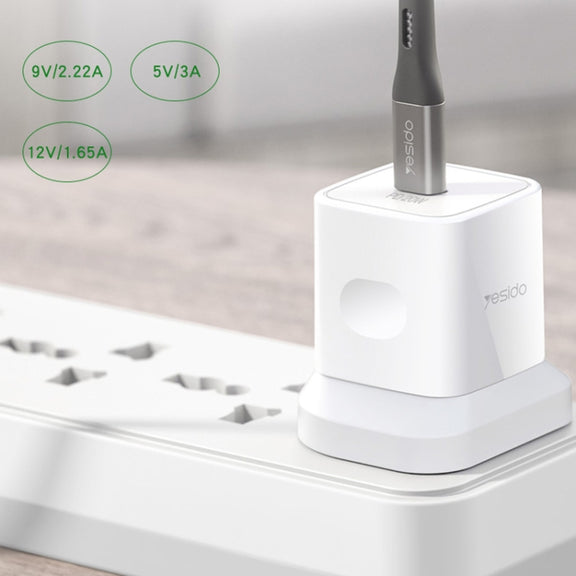 Yesido YC-30 PD 20W Type-C Port Mini Travel Fast Charger(UK Plug)