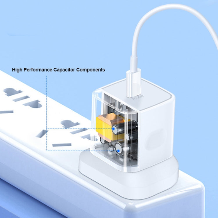 Yesido YC-30 PD 20W Type-C Port Mini Travel Fast Charger(UK Plug)