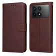 For Xiaomi Redmi K70 / K70 Pro Classic Calf Texture Flip Leather Phone Case(Brown) - Xiaomi Cases by PMC Jewellery | Online Shopping South Africa | PMC Jewellery | Buy Now Pay Later Mobicred