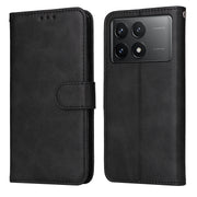 For Xiaomi Redmi K70 / K70 Pro Classic Calf Texture Flip Leather Phone Case(Black)