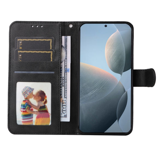 For Xiaomi Redmi K70 / K70 Pro Classic Calf Texture Flip Leather Phone Case(Black)