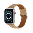 Embossed Love Genuine Leather Watch Band For Apple Watch Ultra 2 49mm(Khaki) - free shipping - PMc TechLife - Order now!