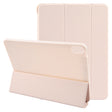 For iPad 10.9 2022 / Air 5 / Air 4 GEBEI 3-folding Holder Shockproof Flip Leather Tablet Case(Pink) - free shipping - PMc TechLife - Order now!