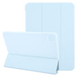 For iPad Air 11 2025 / 2024 GEBEI 3-folding Holder Shockproof Flip Leather Tablet Case(Sky Blue) - iPad Air 11 2025 / 2024 Cases by GEBEI | Online Shopping South Africa | PMC TechLife | Buy Now Pay Later Mobicred
