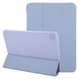 For iPad Pro 13 2024 GEBEI 3-folding Holder Shockproof Flip Leather Tablet Case(Light Purple) - iPad Pro 13 2024 Cases by GEBEI | Online Shopping South Africa | PMC TechLife | Buy Now Pay Later Mobicred