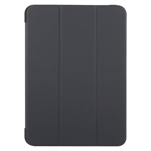 For iPad Pro 13 2024 GEBEI 3-folding Holder Shockproof Flip Leather Tablet Case(Black)