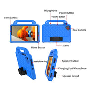 For TCL Tab 8 Le 2023 /Tab 8 2022 Diamond Series EVA Shockproof Sleeve Tablet Case(Red)