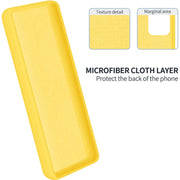 For Tecno Camon 20 Pro 4G Pure Color Liquid Silicone Shockproof Phone Case(Yellow)