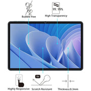 For Doogee T30 Pro / Google Pixel Tablet 2pcs 9H 0.3mm Explosion-proof Tempered Glass Film