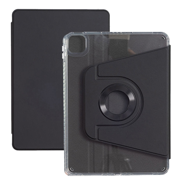 For iPad Pro 11 2024 Magnetic Split Leather Smart Tablet Case(Black)