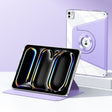For iPad Pro 13 2024 Magnetic Split Leather Smart Tablet Case(Purple) - iPad Pro 13 2024 Cases by PMC TechLife | Online Shopping South Africa | PMC TechLife | Buy Now Pay Later Mobicred