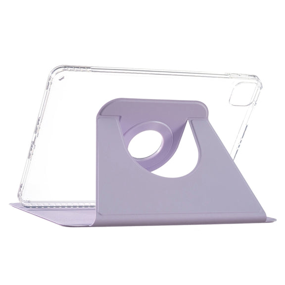 For iPad Pro 13 2024 Magnetic Split Leather Smart Tablet Case(Purple)