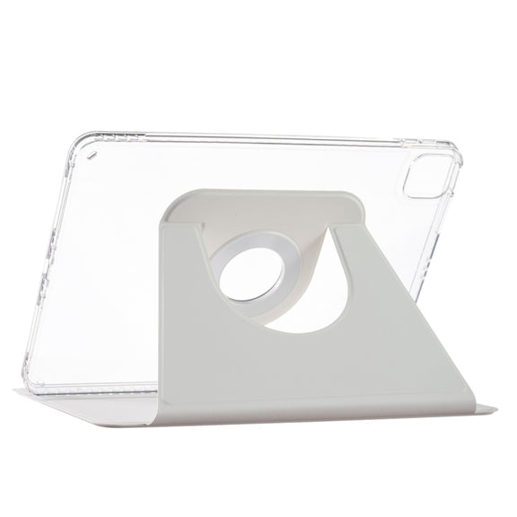 For iPad Pro 13 2024 Magnetic Split Leather Smart Tablet Case(White)