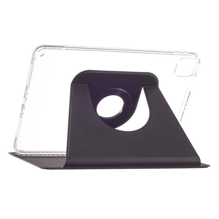 For iPad Air 13 2024 Magnetic Split Leather Smart Tablet Case(Black)