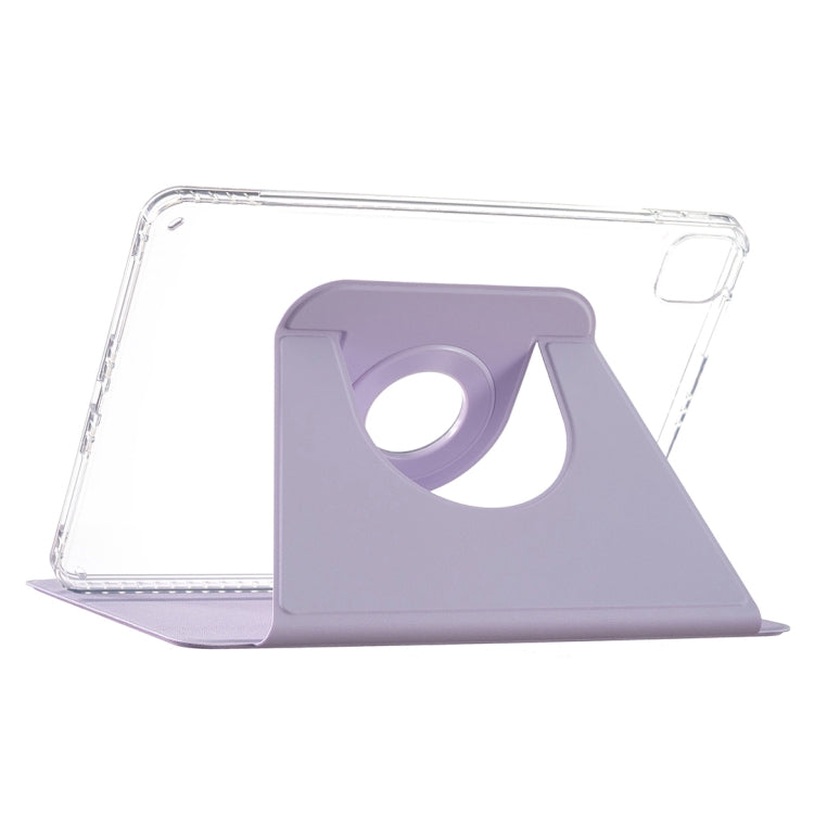 For iPad Air 11 2025 / 2024 Magnetic Split Leather Smart Tablet Case(Purple)