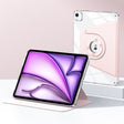 For iPad Air 11 2024 Magnetic Split Leather Smart Tablet Case(Pink) - iPad Air 11 2024 Cases by PMC TechLife | Online Shopping South Africa | PMC TechLife | Buy Now Pay Later Mobicred