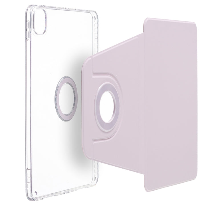 For iPad Air 11 2024 Magnetic Split Leather Smart Tablet Case(Pink)