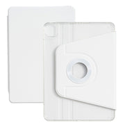For iPad Air 11 2024 Magnetic Split Leather Smart Tablet Case(White)