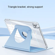 For iPad Air 11 2024 Magnetic Split Leather Smart Tablet Case(White)