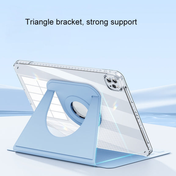 For iPad Air 13 2025 / 2024 Magnetic Split Leather Smart Tablet Case(Grey)