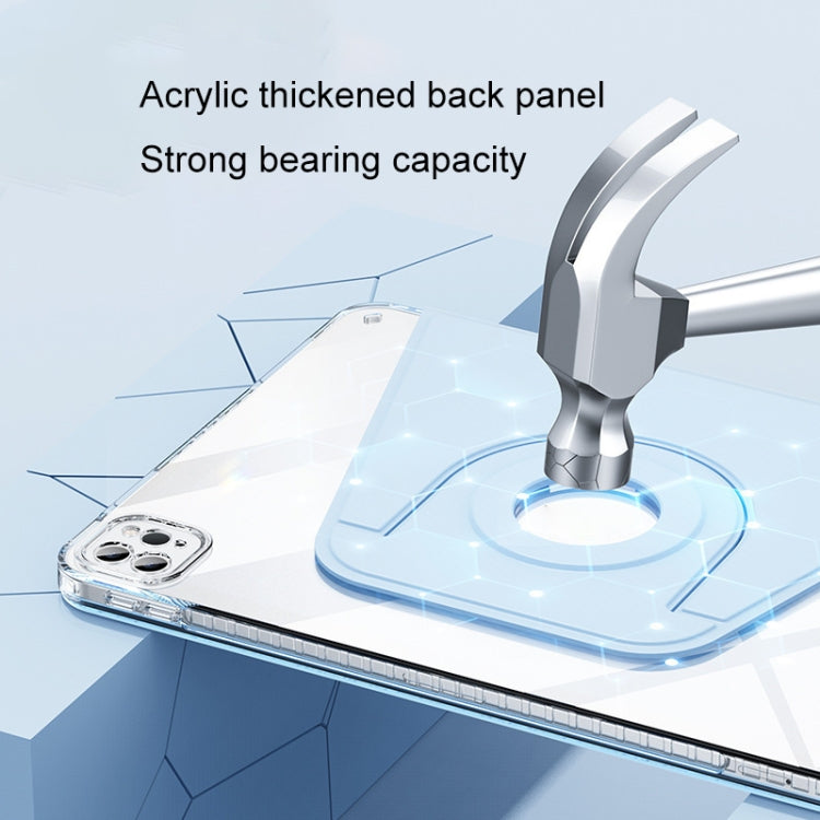 For iPad Air 11 2024 Magnetic Split Leather Smart Tablet Case(Sky Blue)