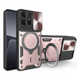 For Motorola Edge 50 Pro Global CD Texture Sliding Camshield Magnetic Holder Phone Case(Pink) - free shipping - PMC TechLife - Order now!
