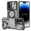 For Motorola Moto G05 CD Texture Sliding Camshield Magnetic Holder Phone Case(Silver) - free shipping - PMC TechLife - Order now!