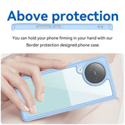 For Xiaomi Civi 3 Colorful Series Acrylic Hybrid TPU Phone Case(Blue)