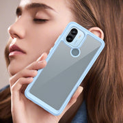 For Xiaomi Redmi A2+ Colorful Series Acrylic Hybrid TPU Phone Case(Blue)