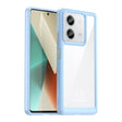 For Xiaomi Redmi Note 13 5G Colorful Series Acrylic Hybrid TPU Phone Case(Blue) - Note 13 Cases by PMC TechLife | Online Shopping South Africa | PMC TechLife | Buy Now Pay Later Mobicred