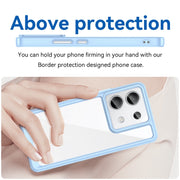 For Xiaomi Redmi Note 13 Pro 5G Colorful Series Acrylic Hybrid TPU Phone Case(Blue)