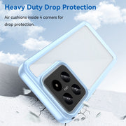 For Xiaomi 14 Colorful Series Acrylic Hybrid TPU Phone Case(Blue)